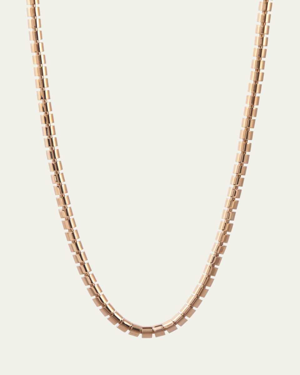 Ophelia 18K Yellow Gold Skinny Necklace